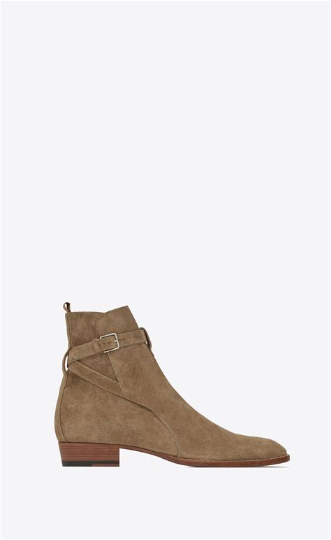 Wyatt jodhpur boots in suede 